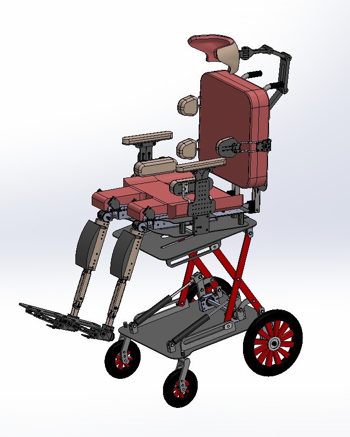 Render of customizable CP chair